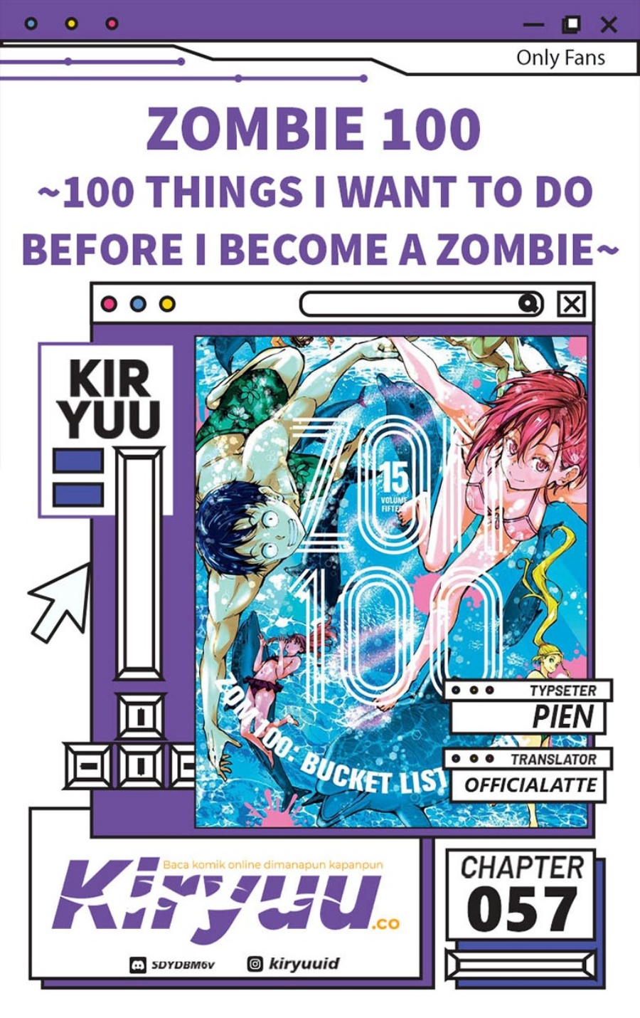 Zombie 100 ~Zombie ni Naru Made ni Shitai 100 no Koto~ chapter 57